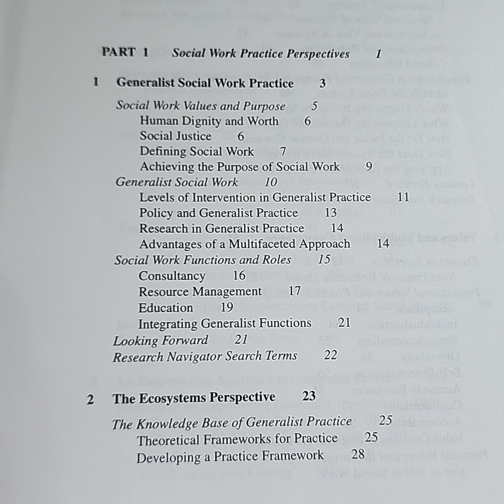 Generalist social work practice - Picture 4 of 15